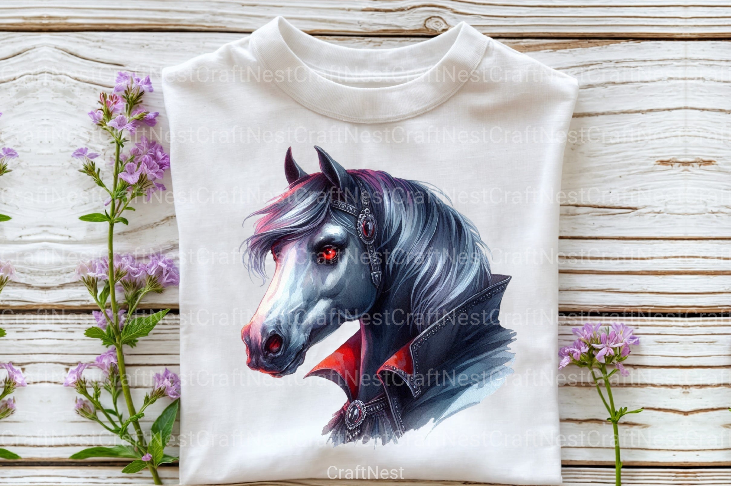 Halloween Horses Clipart Bundle 1 - CraftNest - Digital Crafting and Art