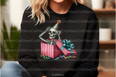 Funny Skeleton Peeking Clipart Bundle 8 - CraftNest - Digital Crafting and Art