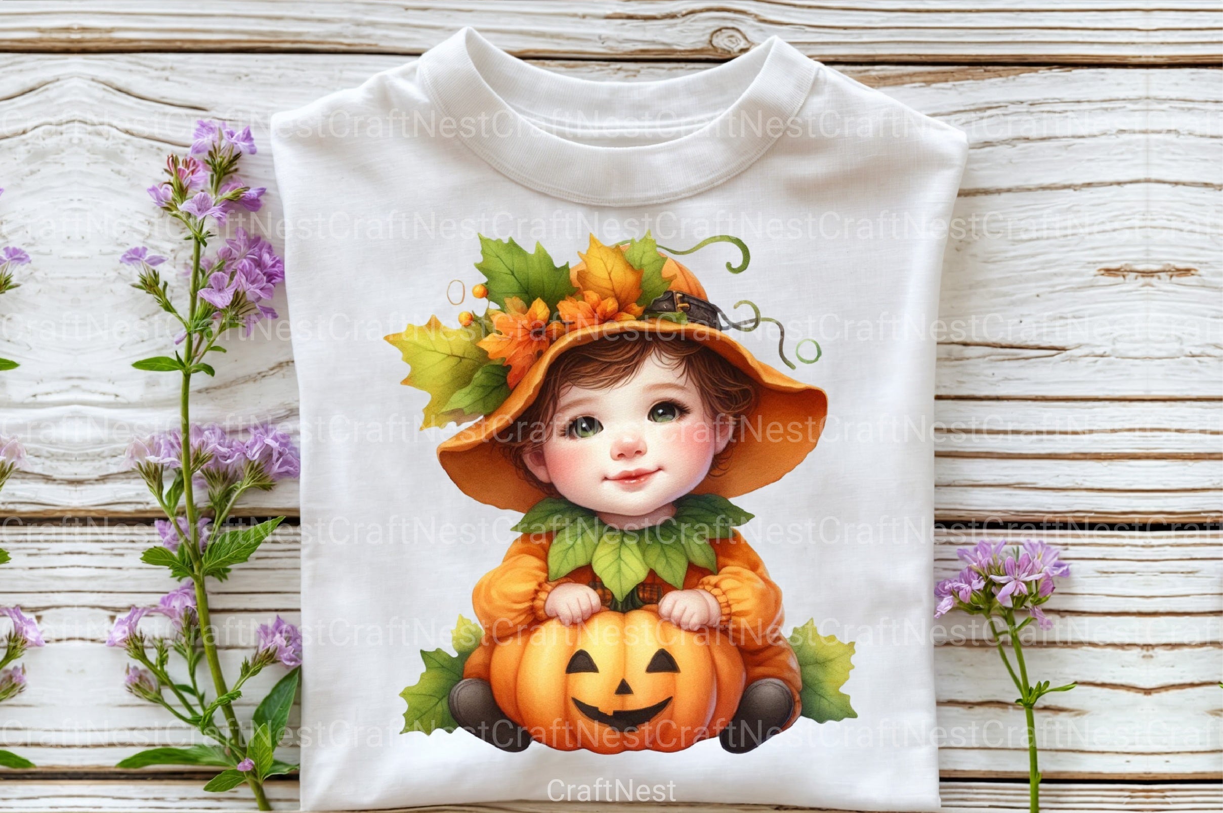 Halloween Baby Clipart Bundle - CraftNest - Digital Crafting and Art