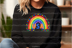 America Rainbow Boho Clipart Bundle - CraftNest - Digital Crafting and Art