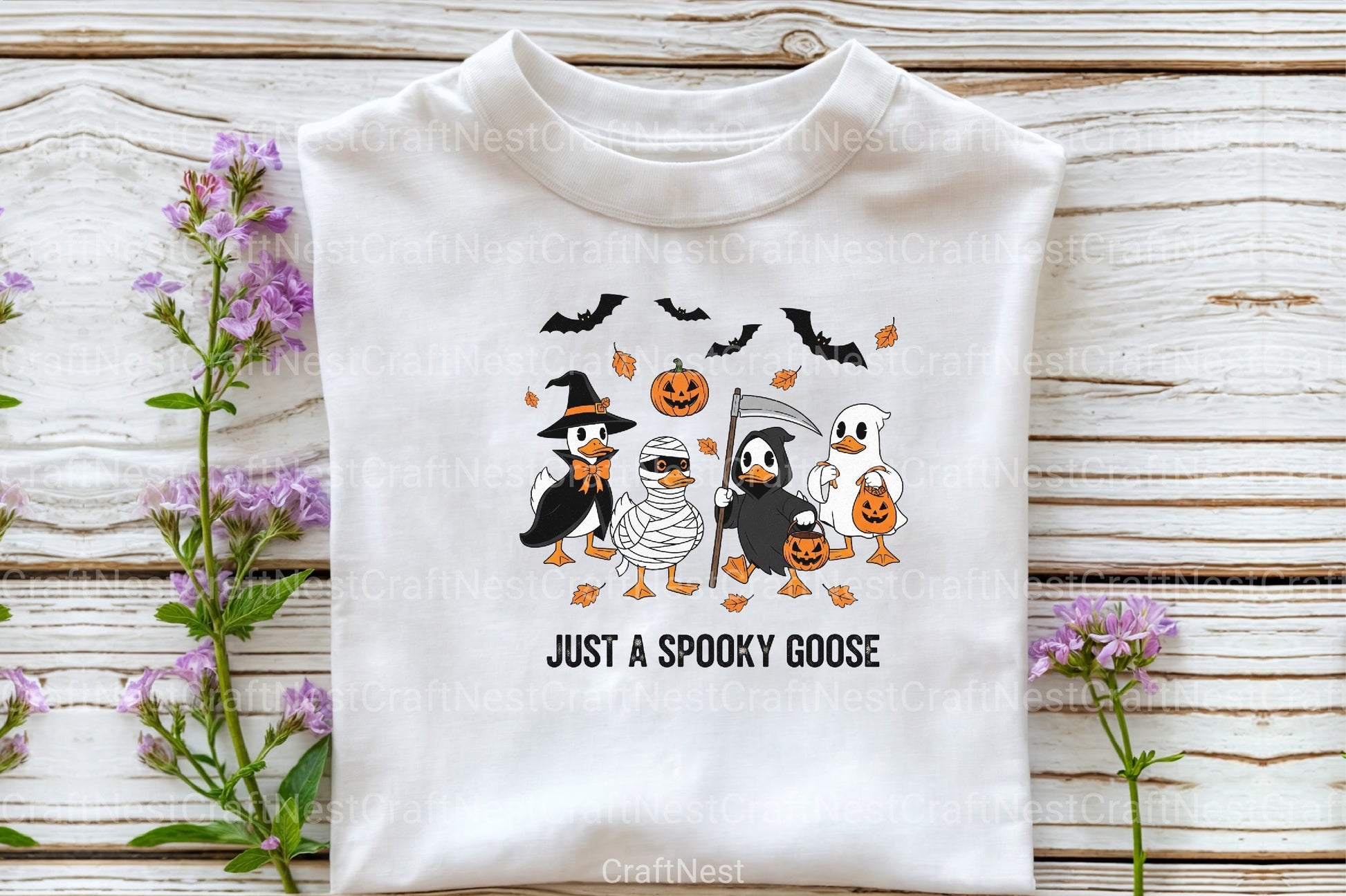 Funny Boney Goose Skeleton Clipart Bundle - CraftNest - Digital Crafting and Art