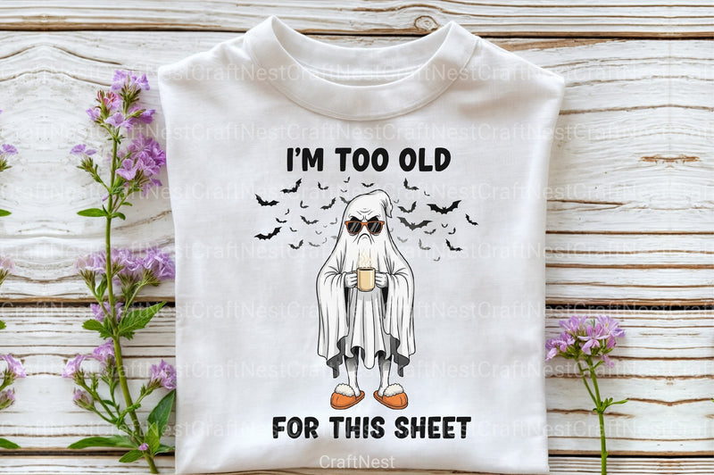 Funny Sarcastic Sheet Ghost Halloween Clipart Bundle - CraftNest - Digital Crafting and Art