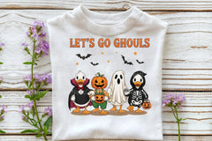 Halloween Goose "Let's Go Ghouls" Clipart Bundle - CraftNest - Digital Crafting and Art