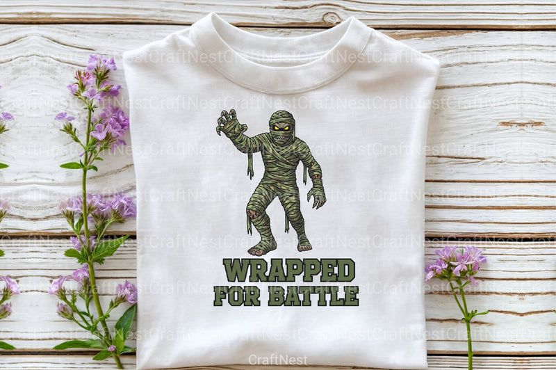 Camo Mummy Halloween Clipart Bundle - CraftNest - Digital Crafting and Art