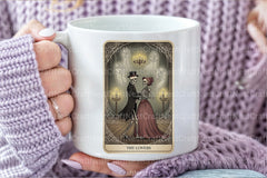 The Lovers Halloween Tarot Card Clipart Bundle - CraftNest - Digital Crafting and Art