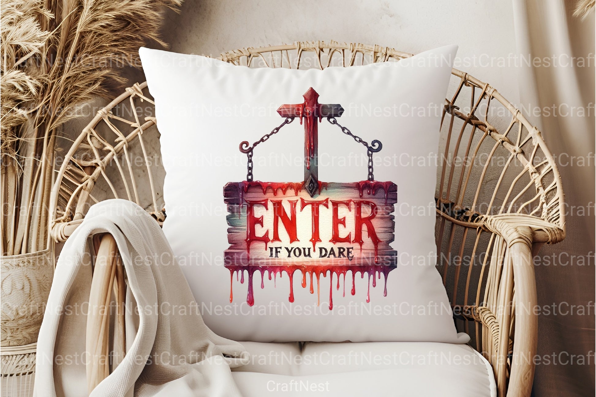 Enter If You Dare Clipart Bundle - CraftNest - Digital Crafting and Art