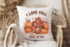 I Love Fall Most of All Clipart Bundle 99 - CraftNest - Digital Crafting and Art