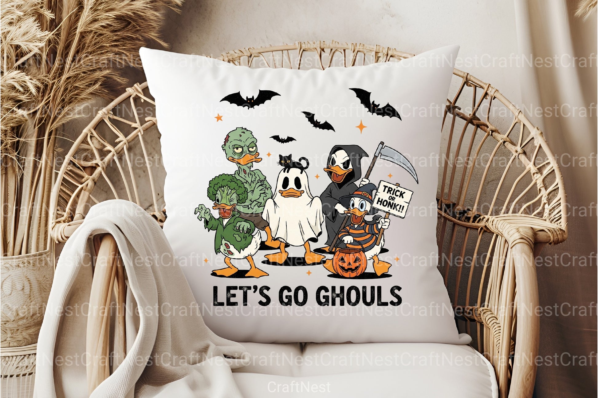 Let's Go Ghouls: Halloween Clipart Bundle - CraftNest - Digital Crafting and Art