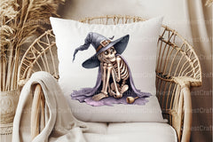 Funny Skeleton Peeking Clipart Bundle 9 - CraftNest - Digital Crafting and Art