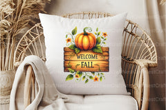 Welcome Fall Clipart Bundle 3 - CraftNest - Digital Crafting and Art