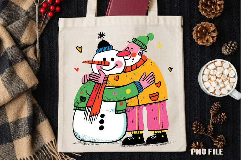 Retro Funny Christmas Santa Clipart Bundle - CraftNest - Digital Crafting and Art