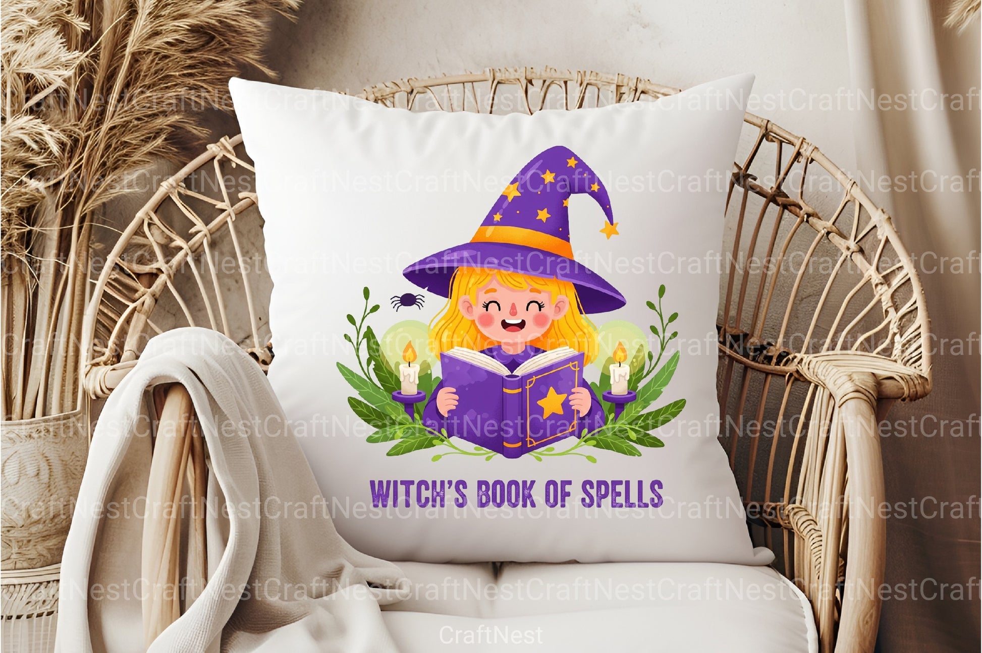 Witch's Spells Halloween Clipart Bundle - CraftNest - Digital Crafting and Art