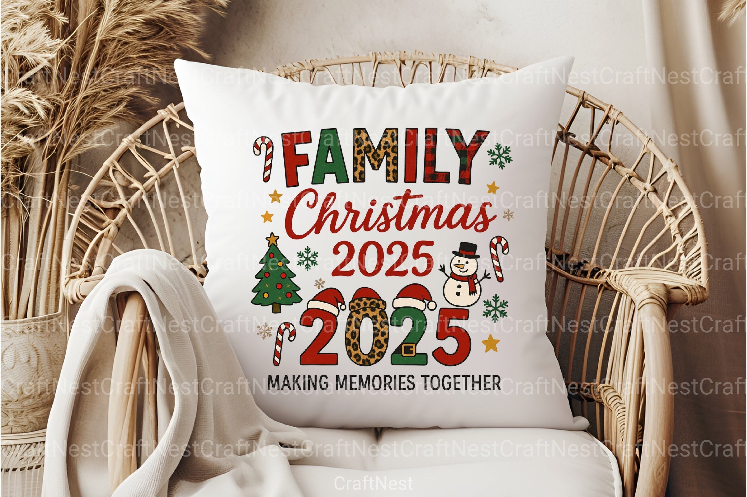 Family Christmas Clipart Bundle 2025 - CraftNest - Digital Crafting and Art