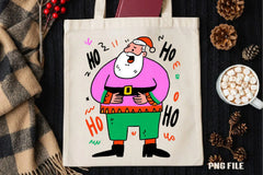 Retro Funny Christmas Santa Clipart Bundle - CraftNest - Digital Crafting and Art