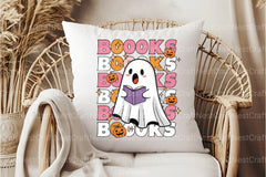 Boo Ghost Reading Book Clipart Bundle - CraftNest - Digital Crafting and Art