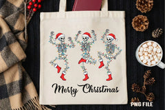 Merry Christmas Dancing Skeletons Clipart Bundle - CraftNest - Digital Crafting and Art