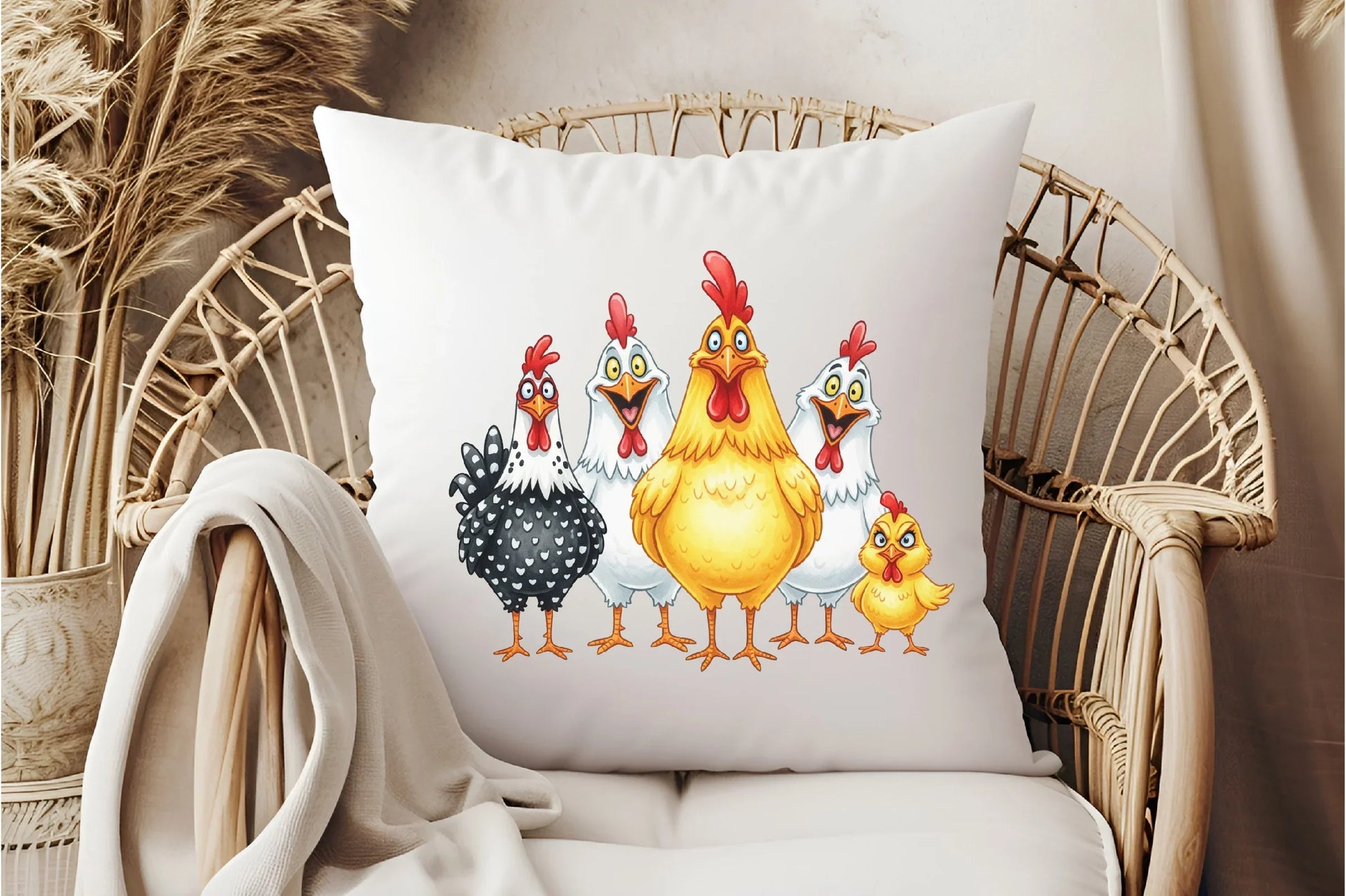 Funny Chickens Clipart Bundle - CraftNest - Digital Crafting and Art