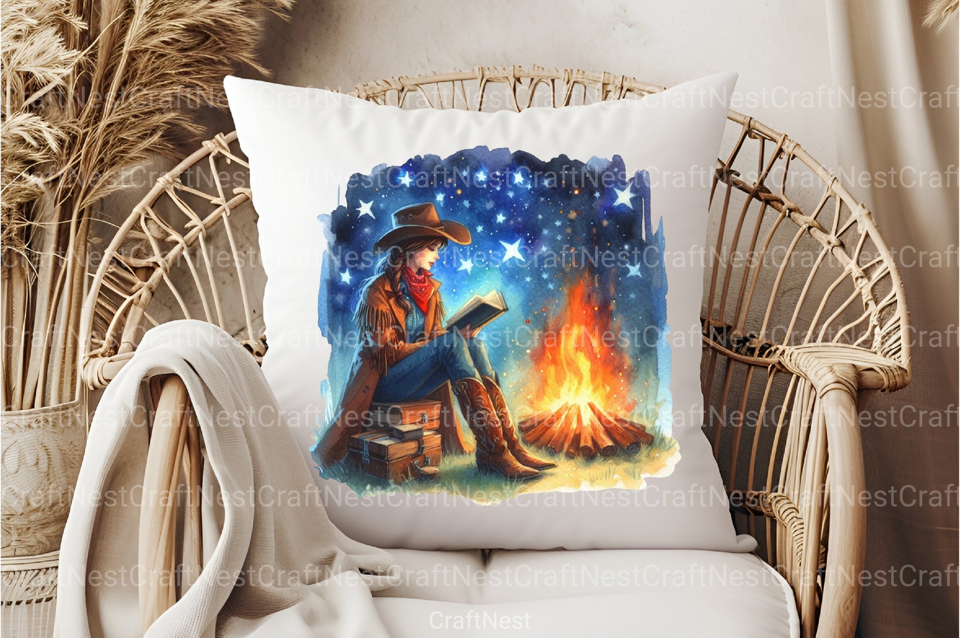 Western Cowgirl Book Clipart Bundle - CraftNest - Digital Crafting and Art