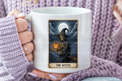 The Witch Halloween Tarot Card Clipart Bundle - CraftNest - Digital Crafting and Art