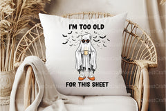 Funny Sarcastic Sheet Ghost Halloween Clipart Bundle - CraftNest - Digital Crafting and Art