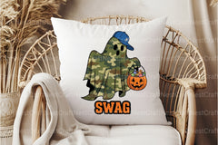 Camo Ghost Halloween Clipart Bundle - CraftNest - Digital Crafting and Art