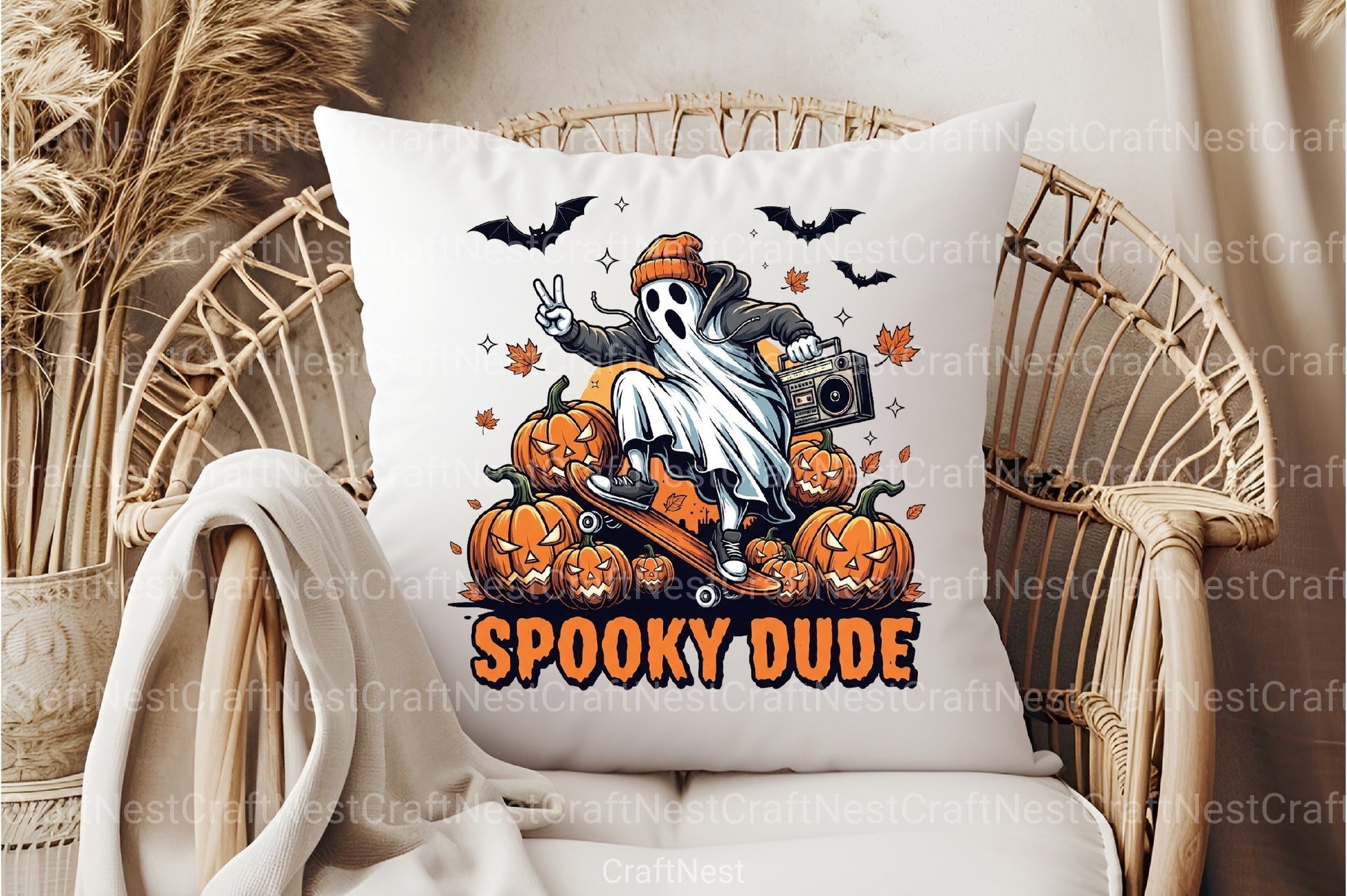 Retro Halloween Boy Clipart Bundle - CraftNest - Digital Crafting and Art