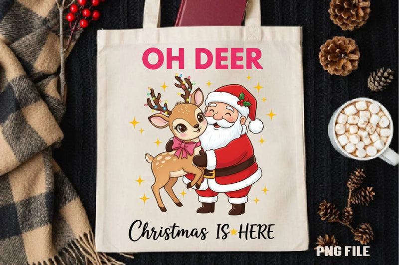 Oh Deer Christmas Clipart Bundle - CraftNest - Digital Crafting and Art