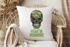 Camo Skull Halloween Clipart Bundle 157 - CraftNest - Digital Crafting and Art