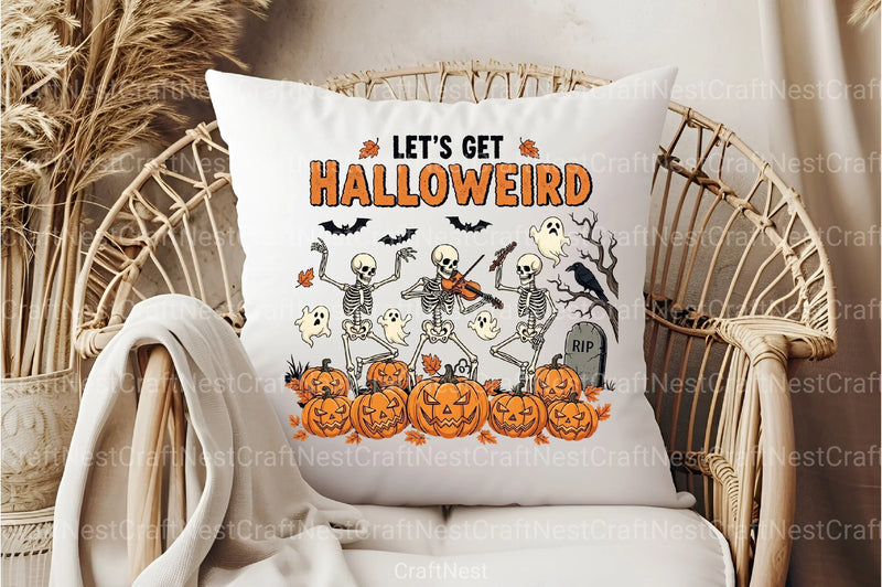 Halloweird Halloween Skeleton Clipart Bundle - CraftNest - Digital Crafting and Art