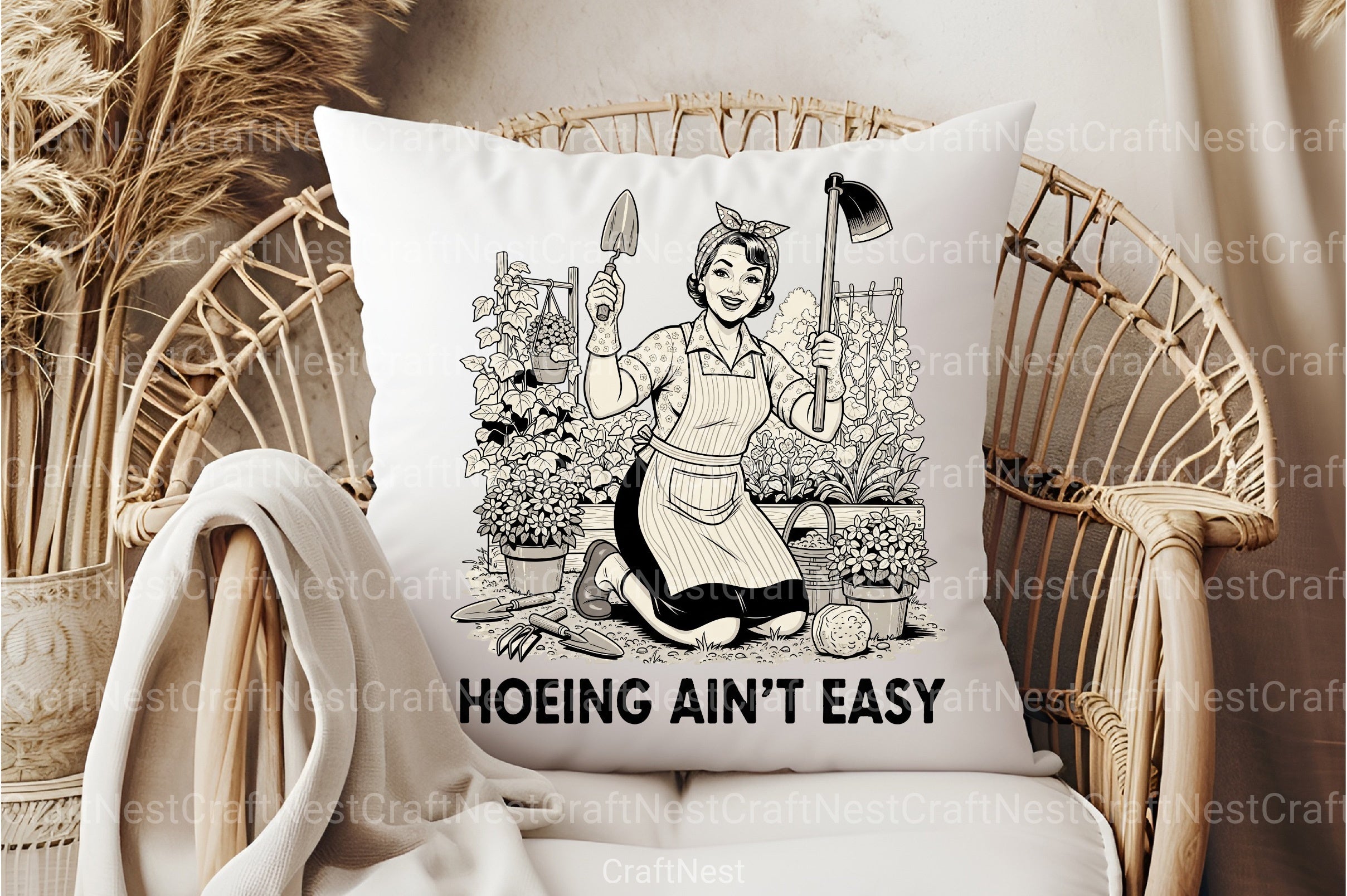 Funny Sarcastic Housewife Clipart Bundle - CraftNest - Digital Crafting and Art