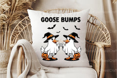 Funny Halloween Goose Bumps Clipart Bundle - CraftNest - Digital Crafting and Art