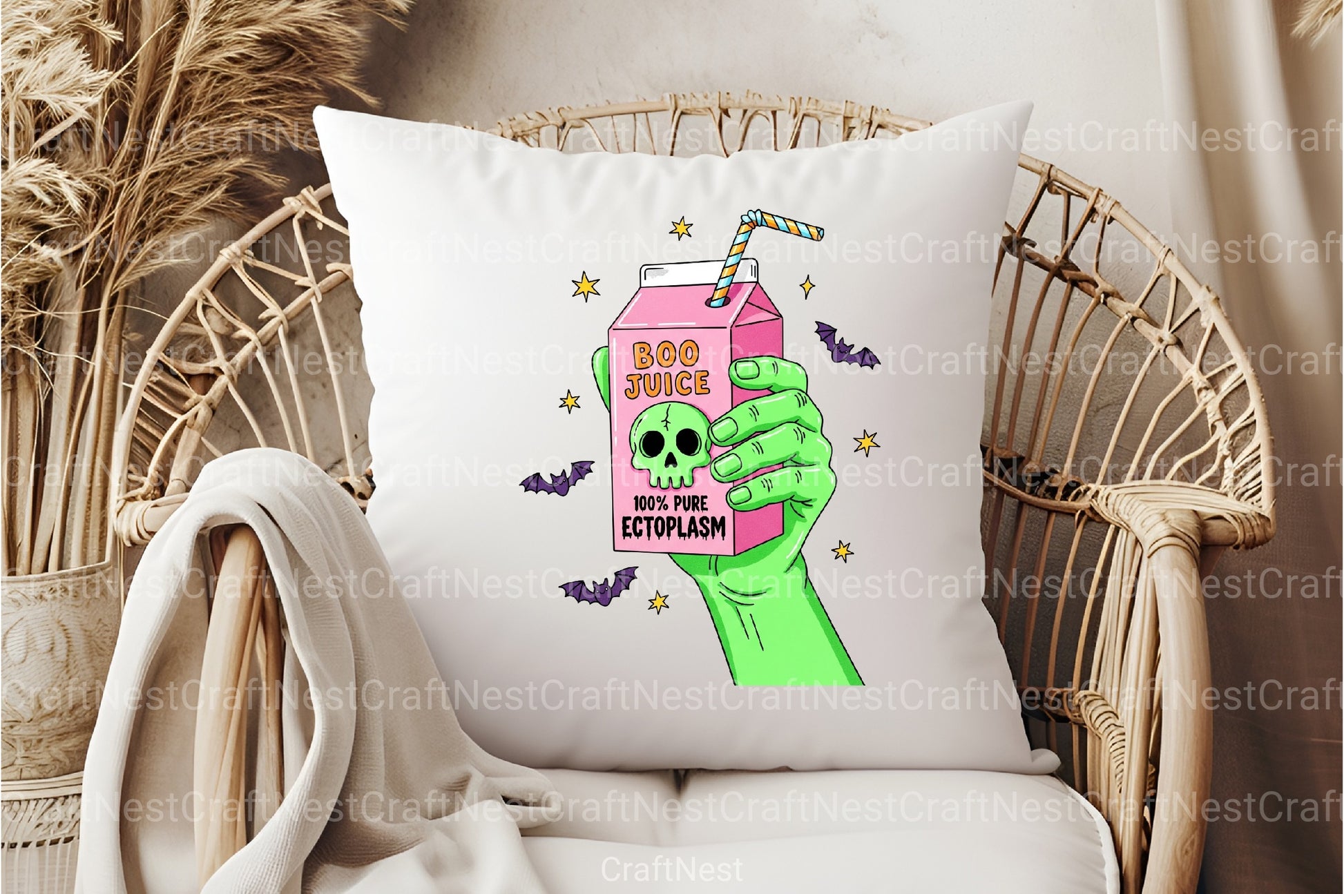 Boo Juice Halloween Funny Ghost Clipart Bundle - CraftNest - Digital Crafting and Art