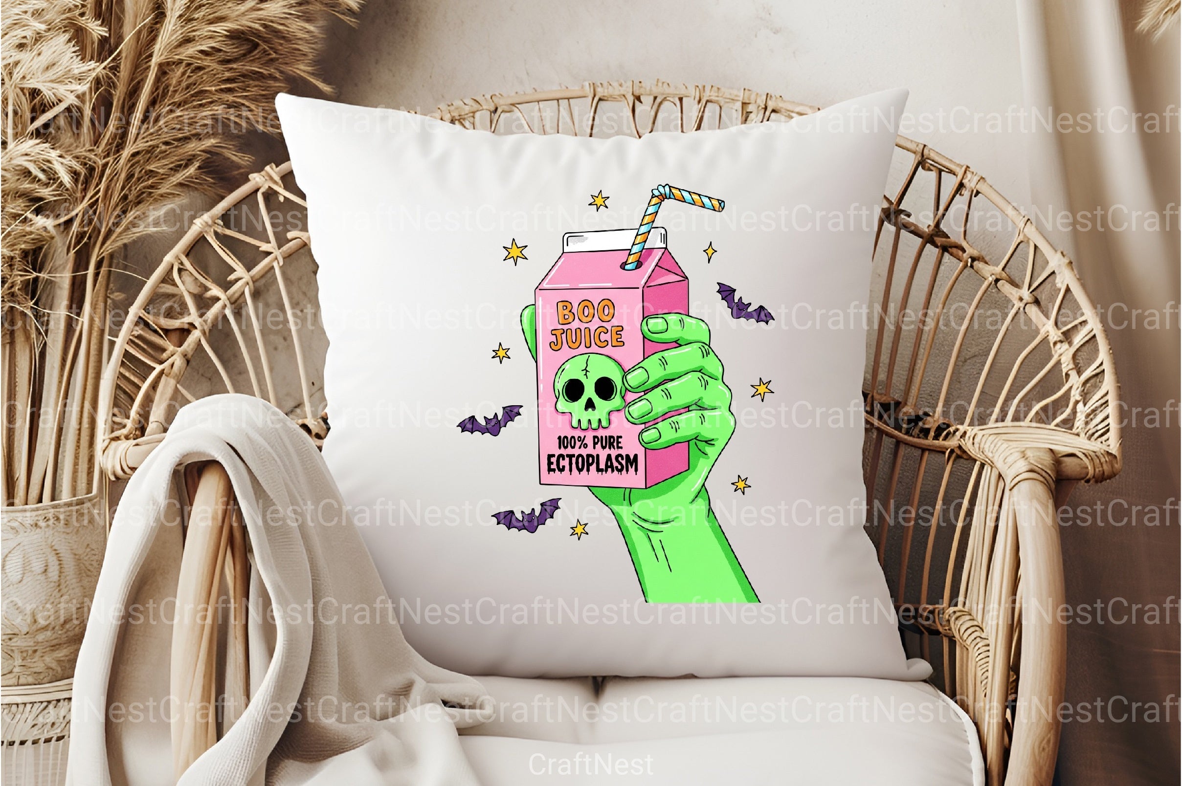 Boo Juice Halloween Funny Ghost Clipart Bundle - CraftNest - Digital Crafting and Art