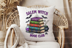 Salem Witch Book Club Halloween Clipart Bundle - CraftNest - Digital Crafting and Art