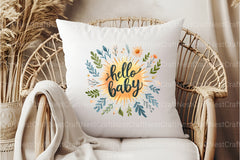 Hallo Baby Clipart Bundle - CraftNest - Digital Crafting and Art