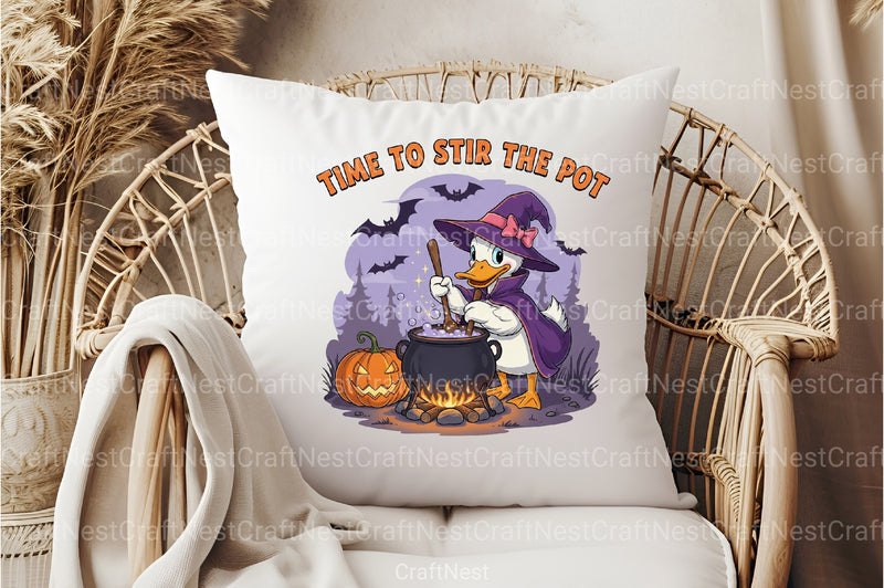 Halloween Goose Stir The Pot Clipart Bundle - CraftNest - Digital Crafting and Art