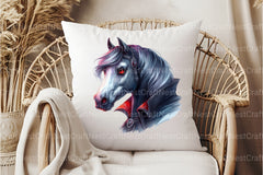 Halloween Horses Clipart Bundle 1 - CraftNest - Digital Crafting and Art