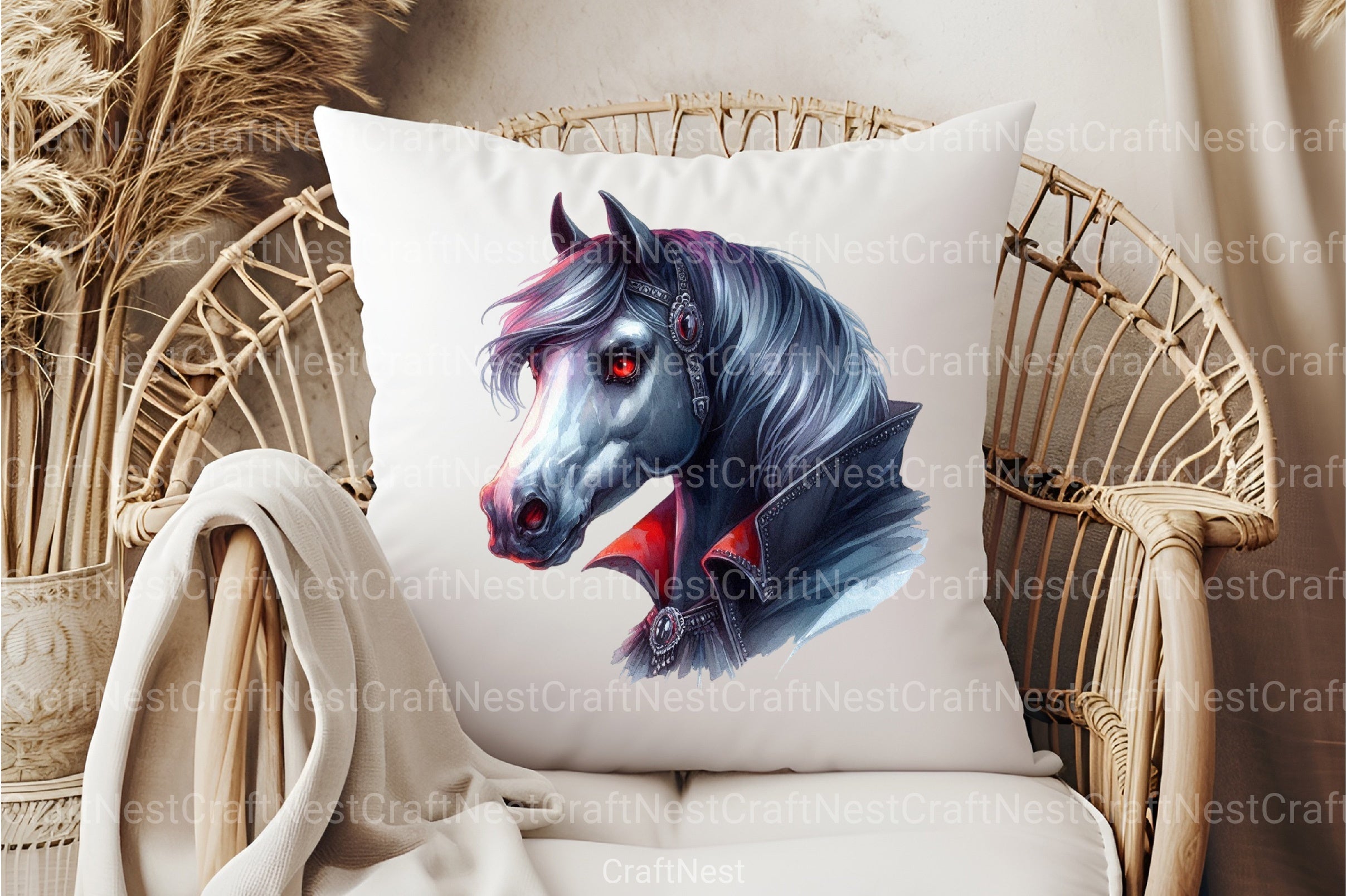 Halloween Horses Clipart Bundle 1 - CraftNest - Digital Crafting and Art