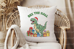 Rex The Halls: Dinosaur Christmas Clipart Bundle - CraftNest - Digital Crafting and Art