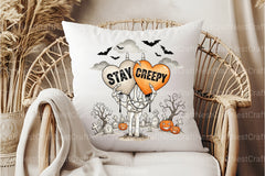 Stay Creepy Halloween Clipart Bundle - CraftNest - Digital Crafting and Art