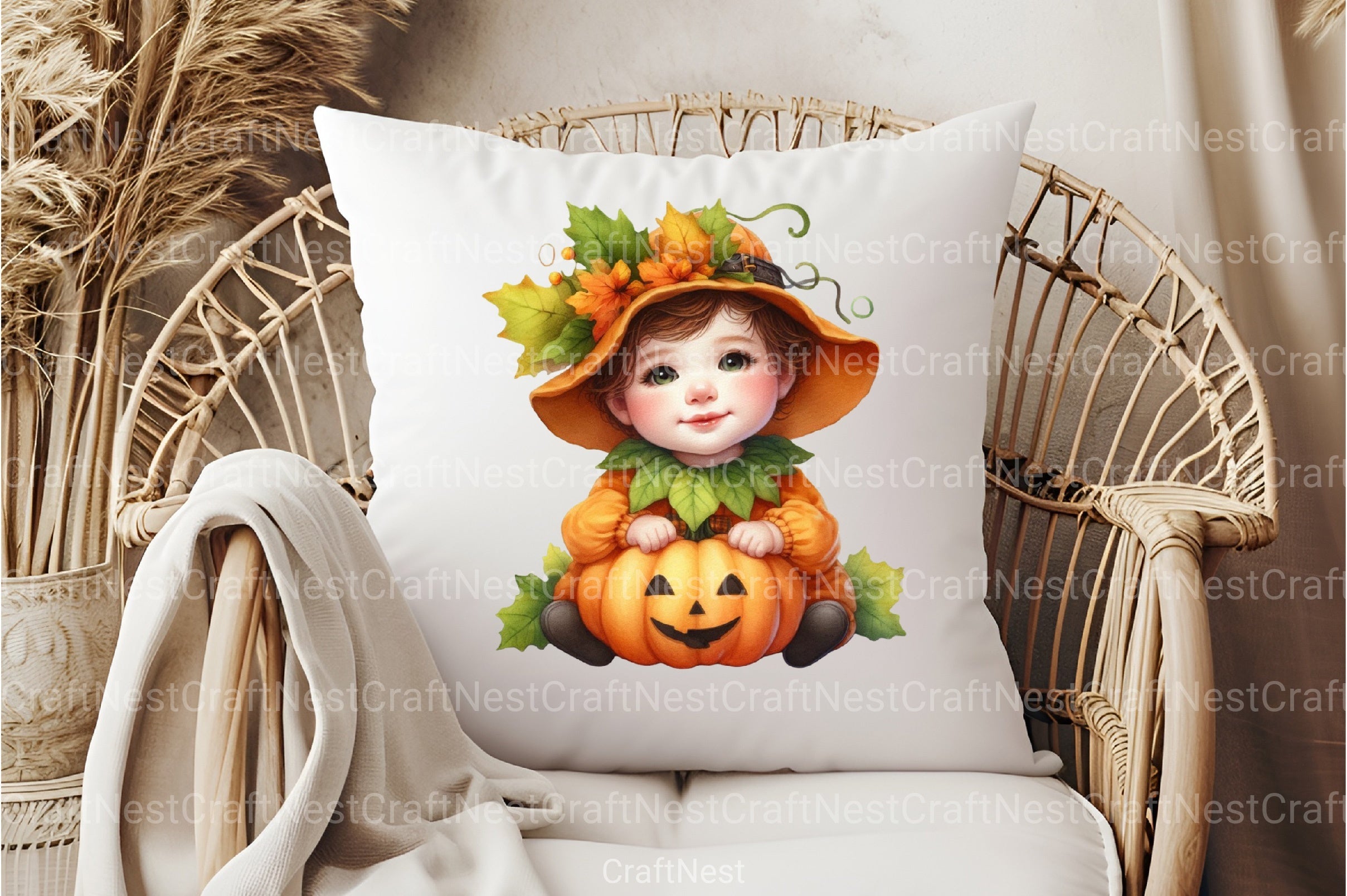 Halloween Baby Clipart Bundle - CraftNest - Digital Crafting and Art