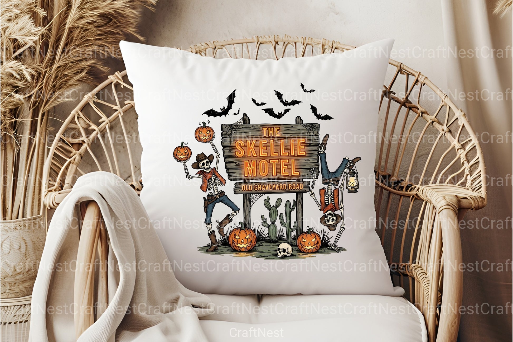 Funny Skeleton Halloween Clipart Bundle - CraftNest - Digital Crafting and Art