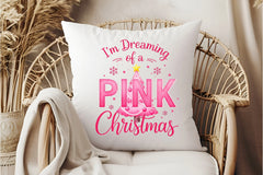Dreaming of a Pink Christmas Clipart Bundle - CraftNest - Digital Crafting and Art
