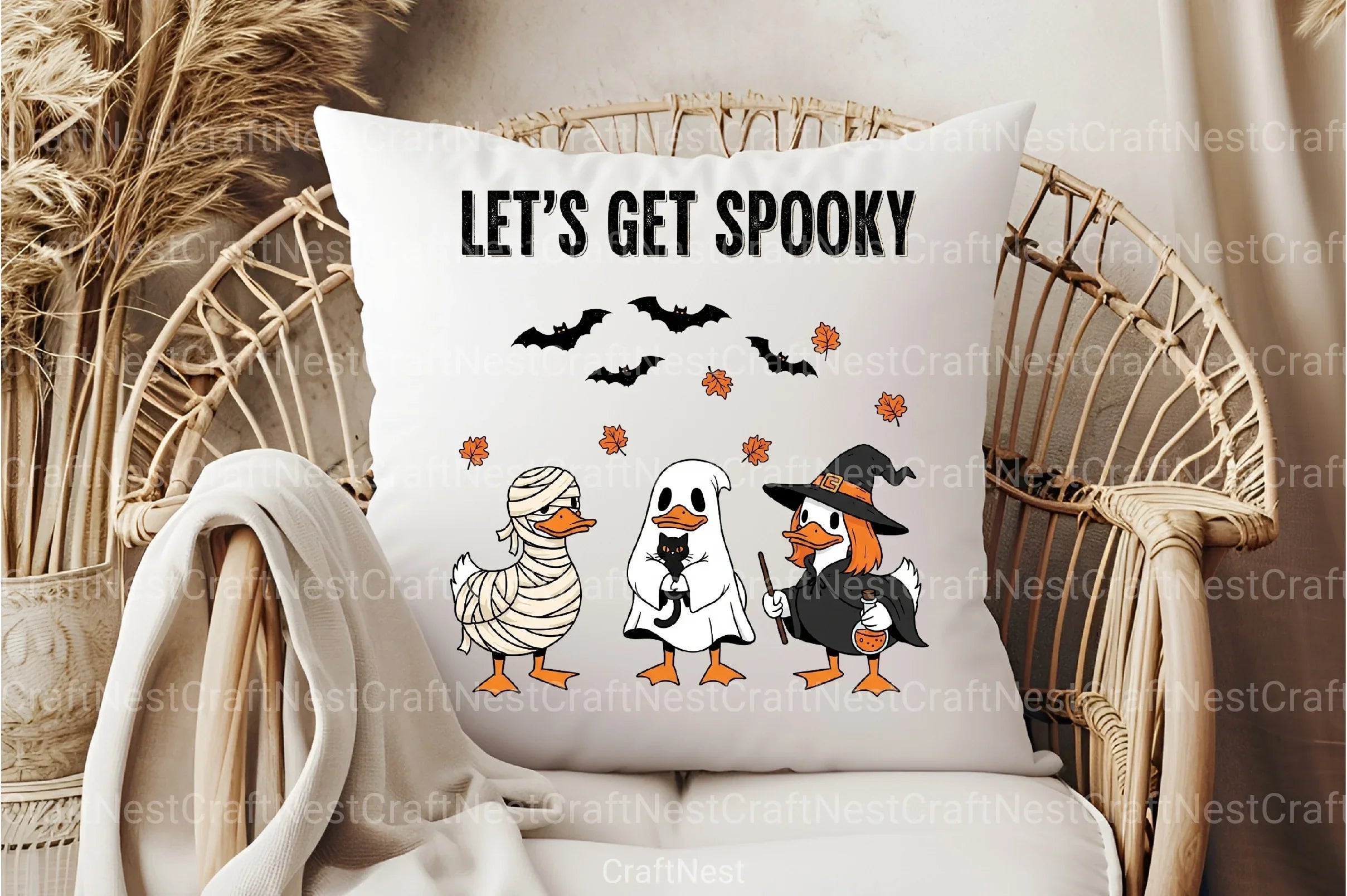 Spooky Halloween Goose Clipart Bundle 99 - CraftNest - Digital Crafting and Art