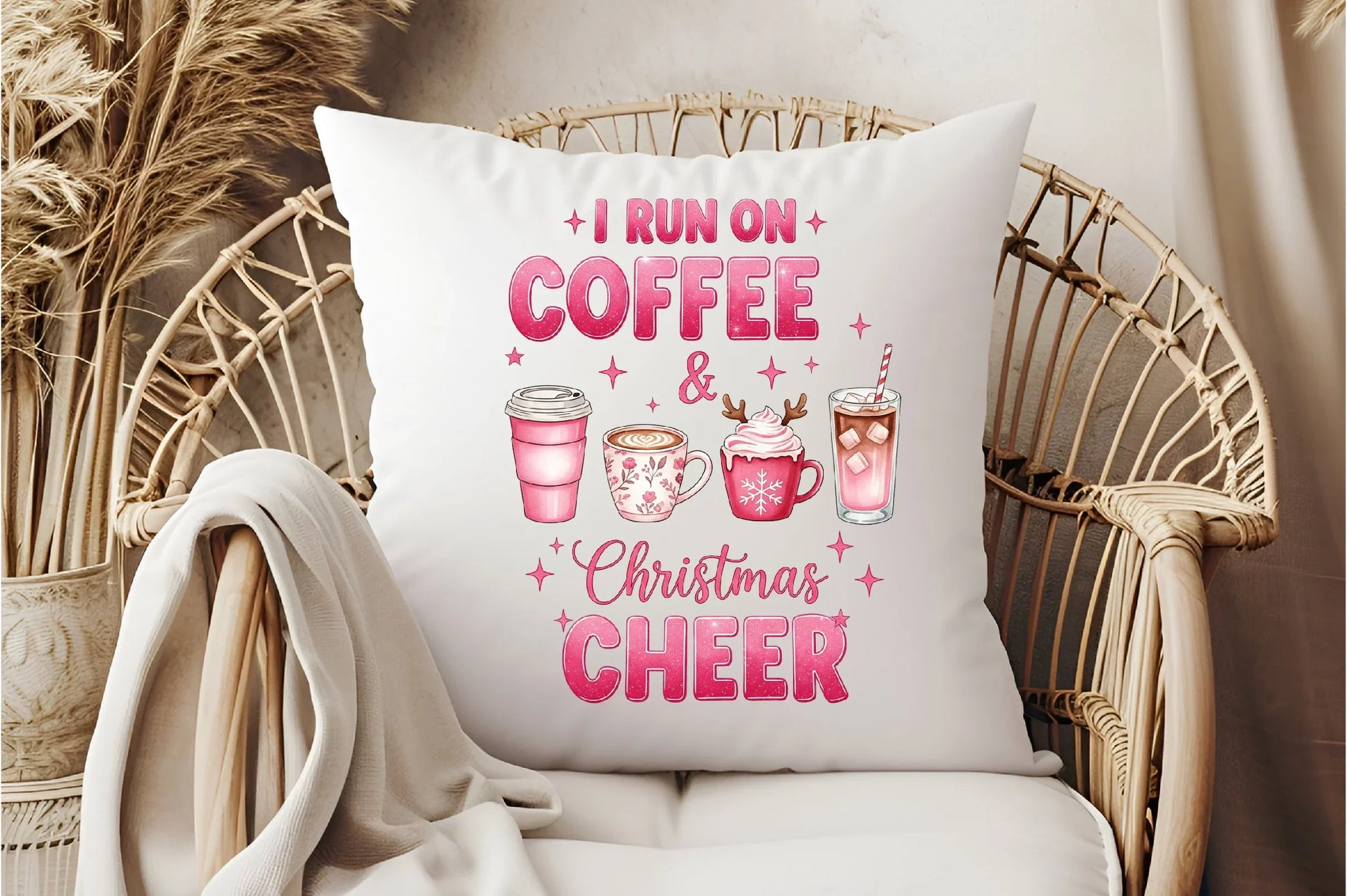 Coffee & Christmas Cheer Clipart Bundle - CraftNest - Digital Crafting and Art