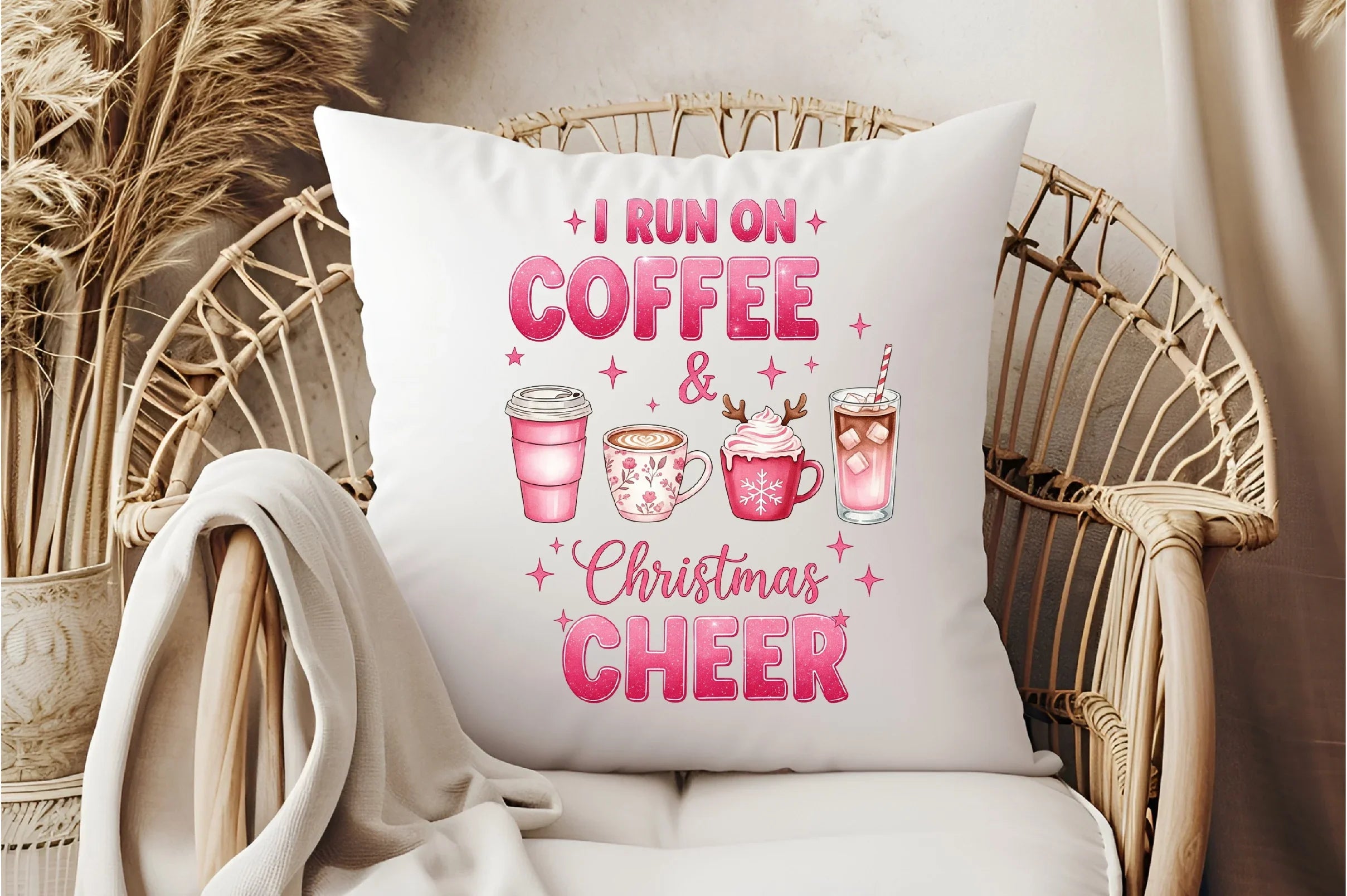 Coffee & Christmas Cheer Clipart Bundle - CraftNest - Digital Crafting and Art