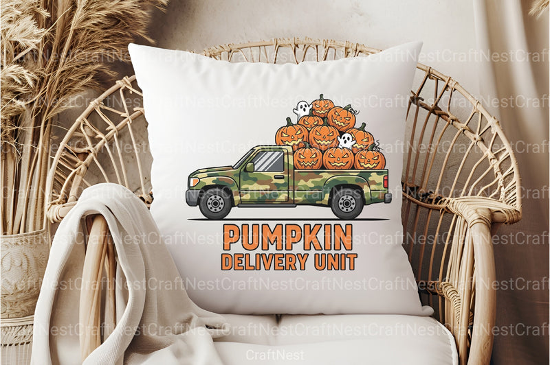 Camo Truck Halloween Clipart Bundle - CraftNest - Digital Crafting and Art