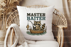Master Baiter Funny Fishing Clipart Bundle - CraftNest - Digital Crafting and Art