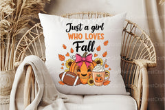 Just a Girl Who Loves Fall Clipart Bundle - CraftNest - Digital Crafting and Art