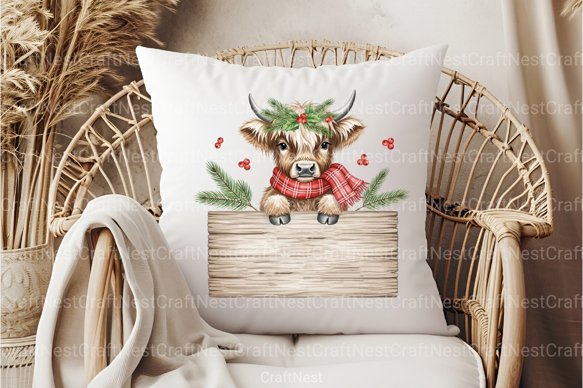 Western Christmas Country Clipart Bundle 3 - CraftNest - Digital Crafting and Art